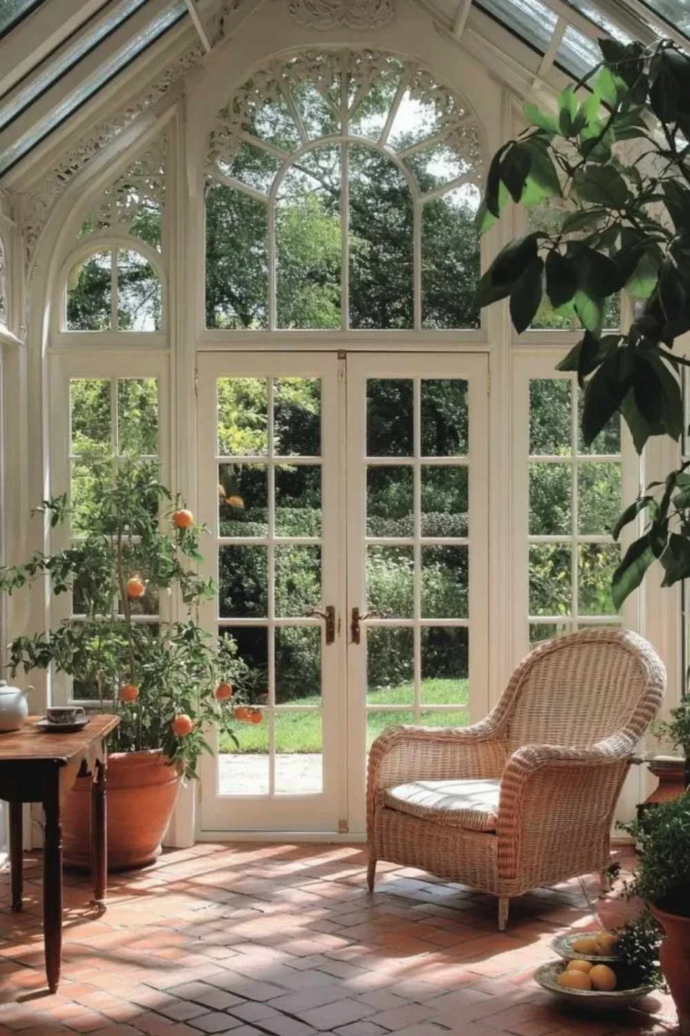 Orangery In Your Home Design Sitting Area