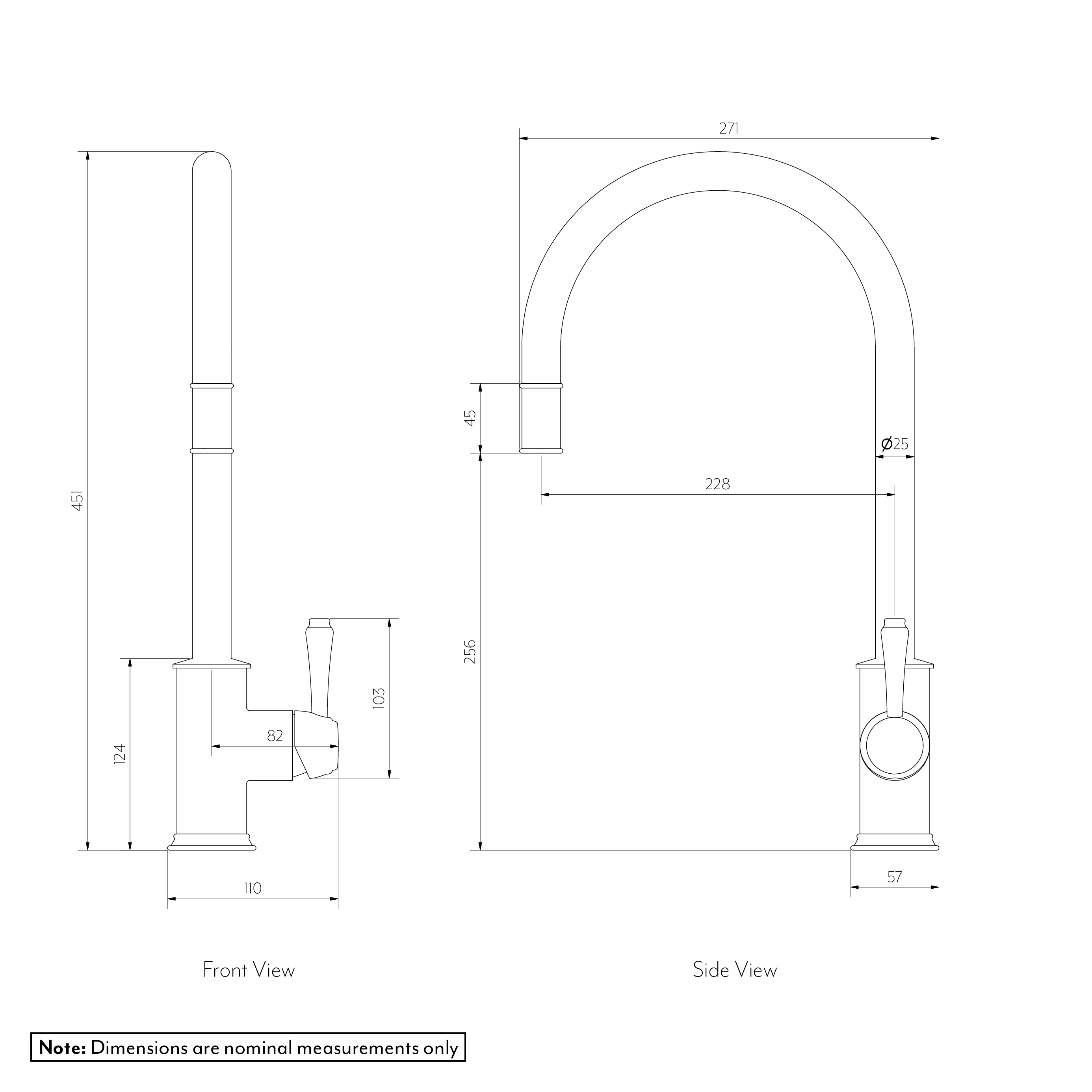 Kingsley%20Commercial%20Pull-Out%20Kitchen%20Mixer SPEC