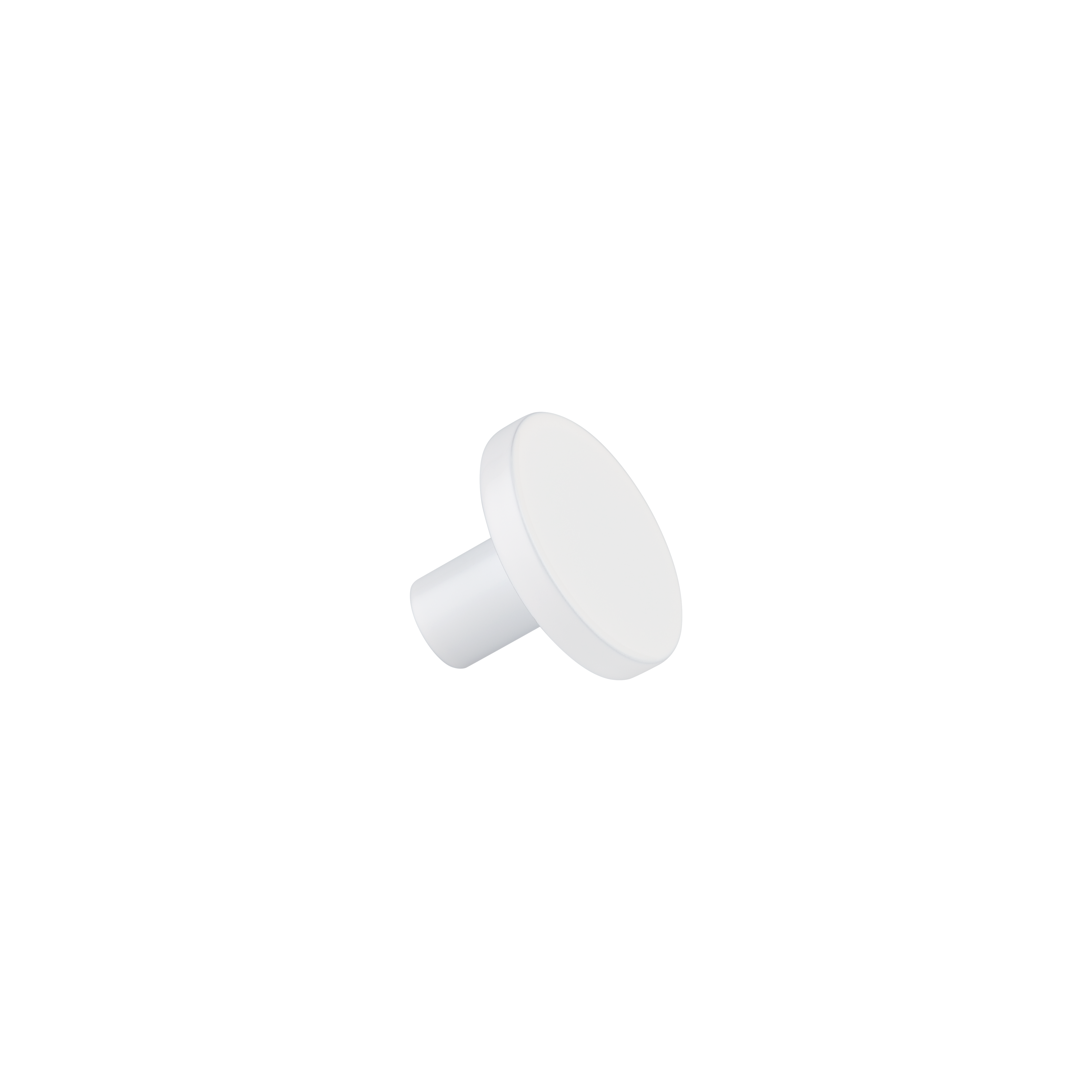 Elsa Cabinetry Knob - White