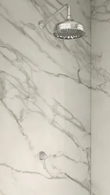 Kingsley Thermostatic Shower Mixer -In Setting Fullshot Polished SS