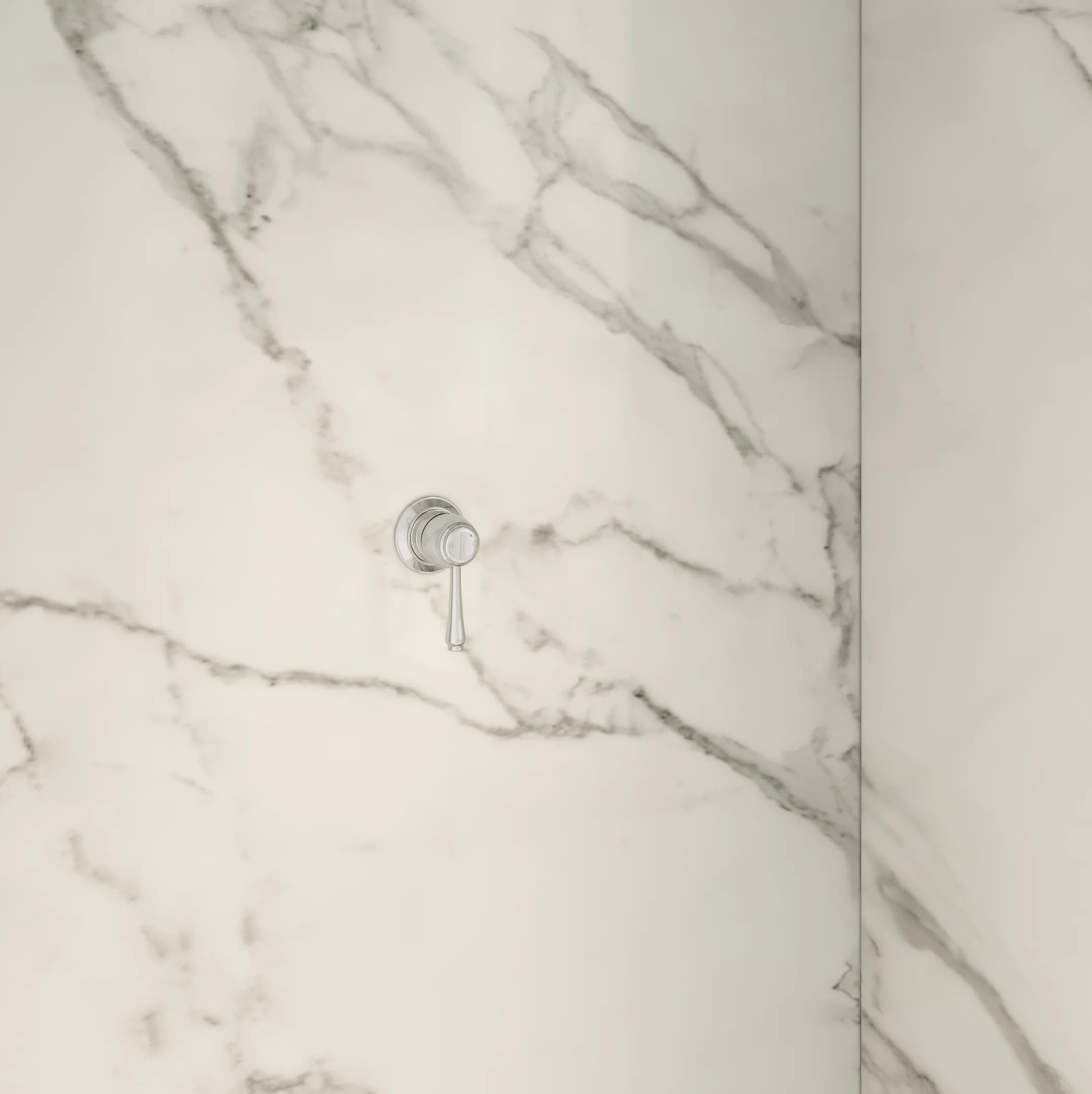 Kingsley Thermostatic Shower Mixer -In Setting Fullshot Polished SS