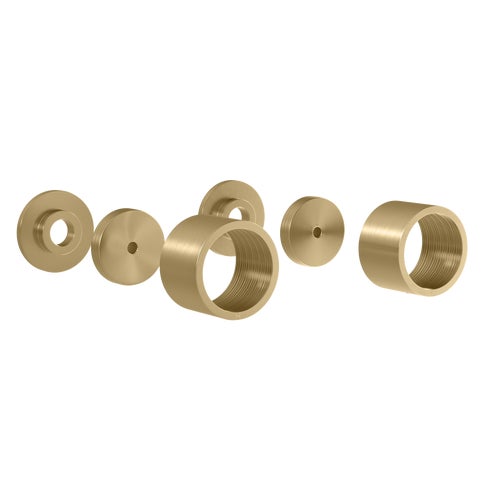 Pixi Tile Insert Assembly Handle Kit - Brushed Brass