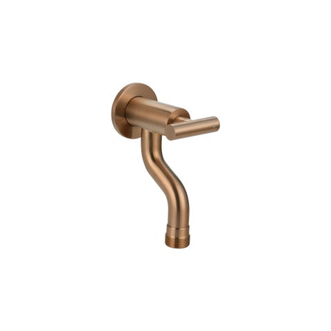 Sola Garden Hose Tap - Brushed Copper