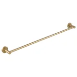 Elysian Single Towel Rail 800mm - Brushed Brass - Feature