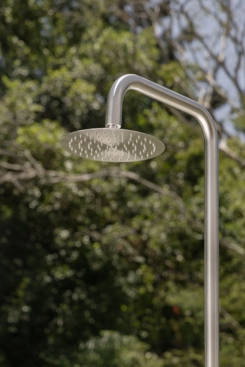 Stainless Steel Applications Outdoor Shower Round Showerhead