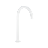 Gooseneck hob swivel spout white