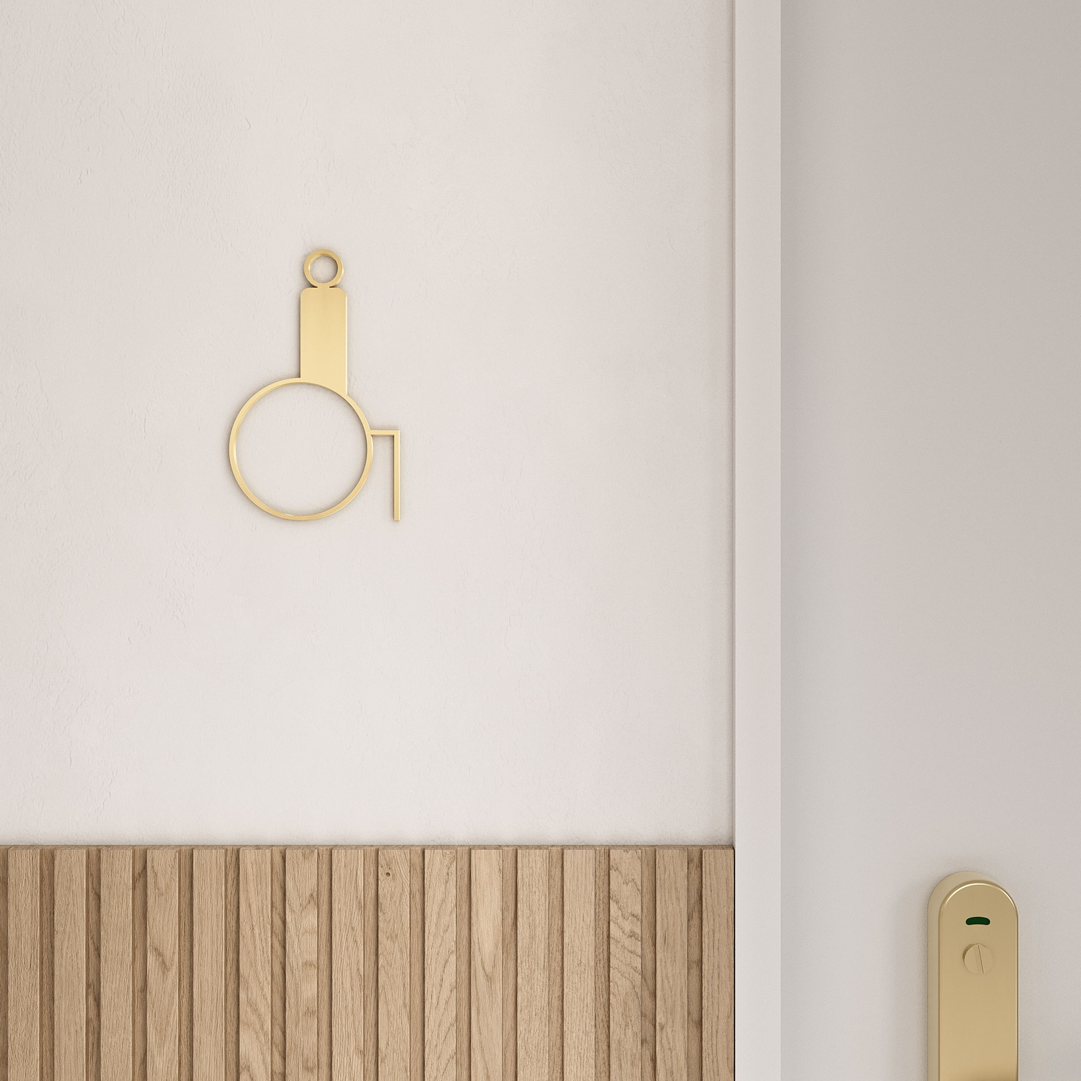 Signage Restroom Accessible BB