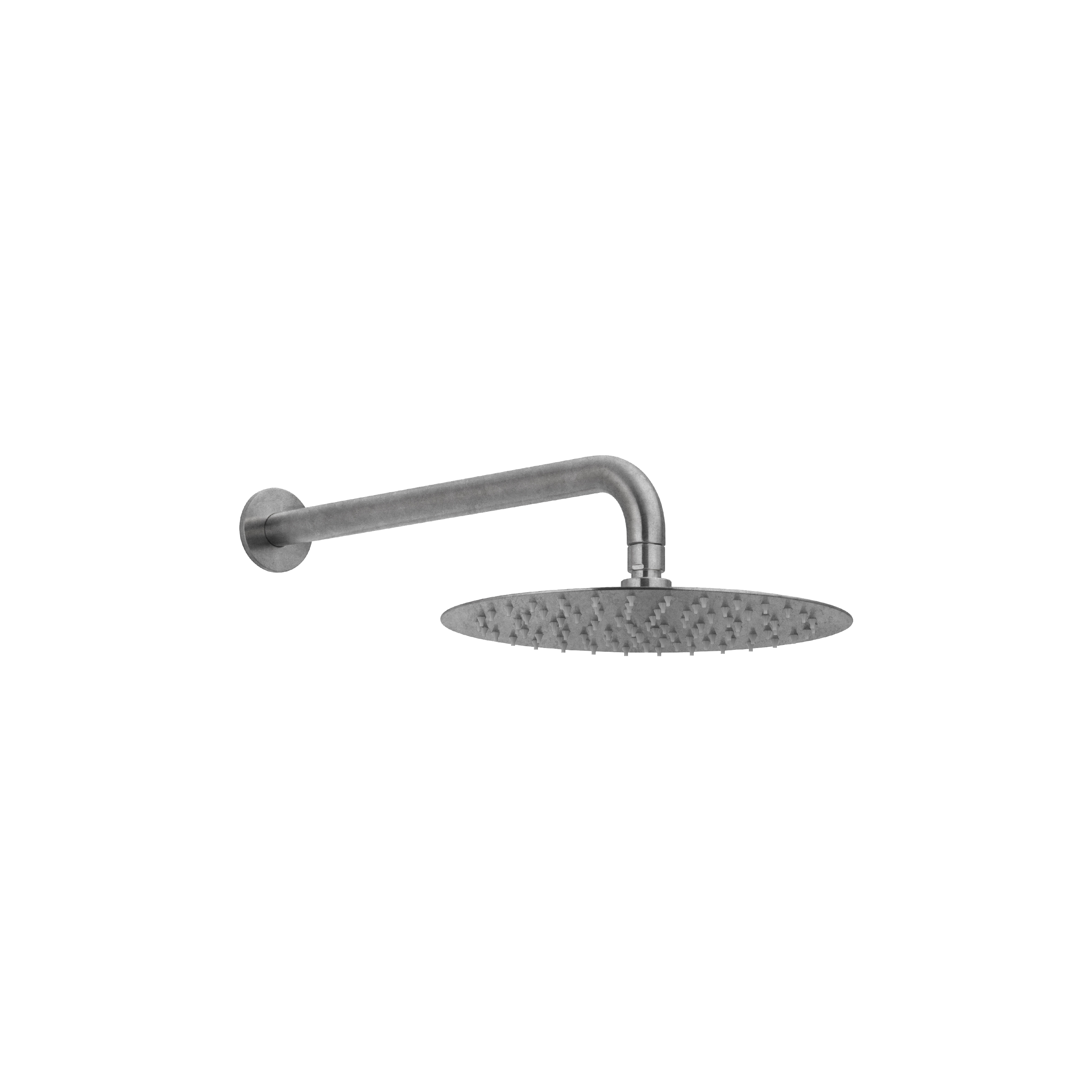 Sola Shower Arm & Head Set - Antique Steel