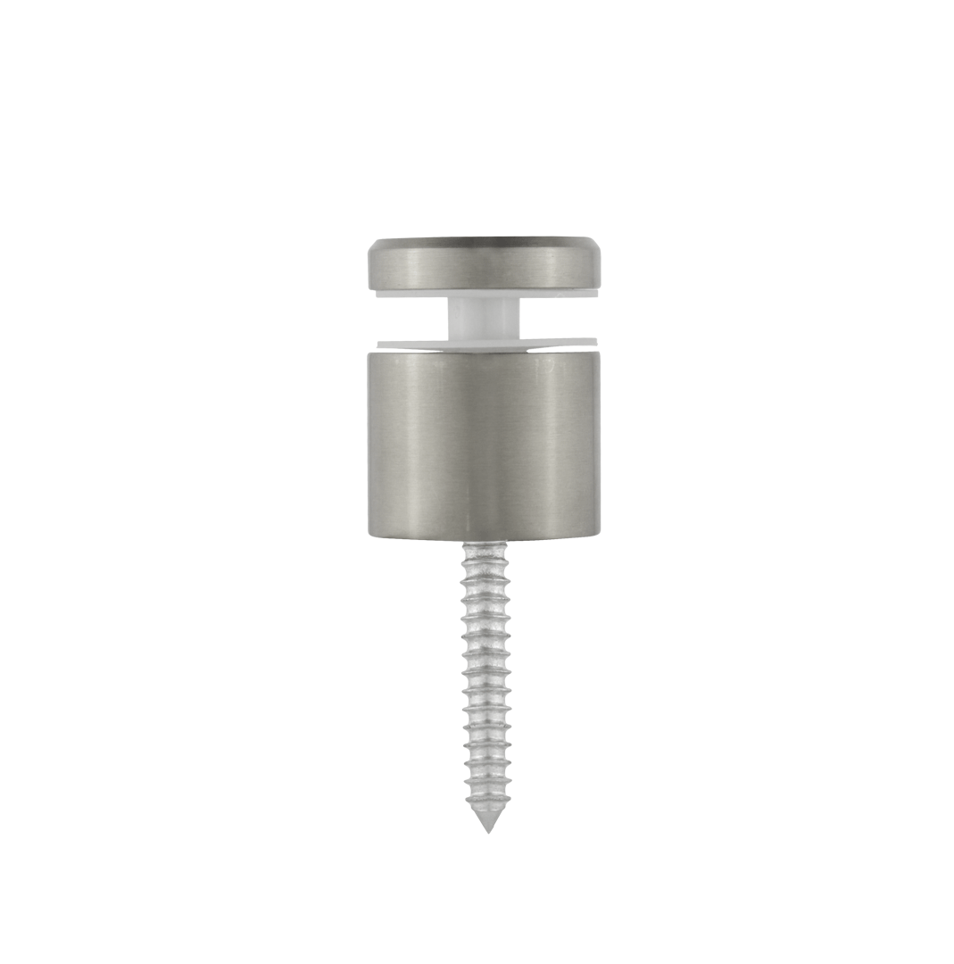 Kenley Glass Standoff - Stainless Steel - Feature