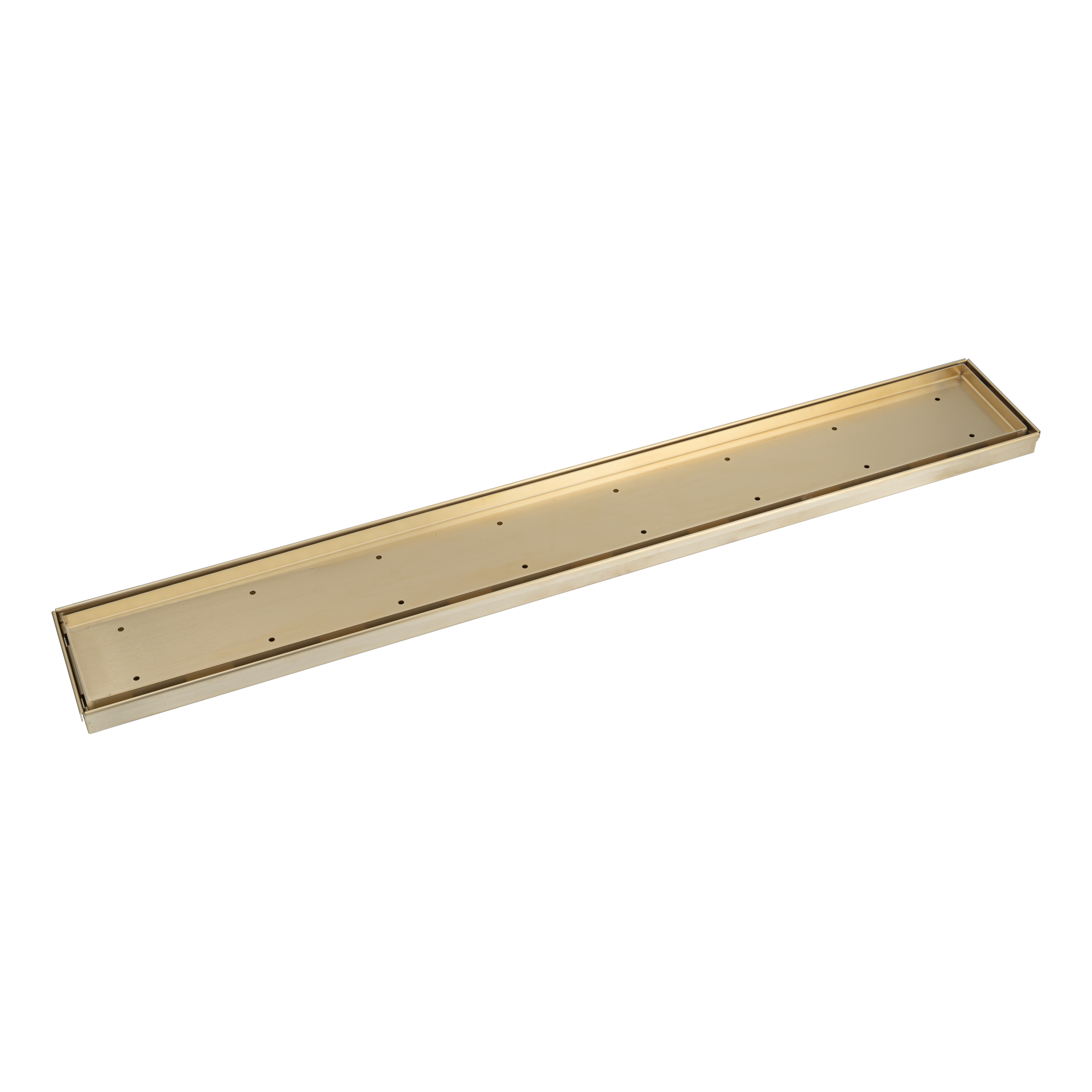 Pixi Tile Insert Shower Channel Waste 900mm - Brushed Brass