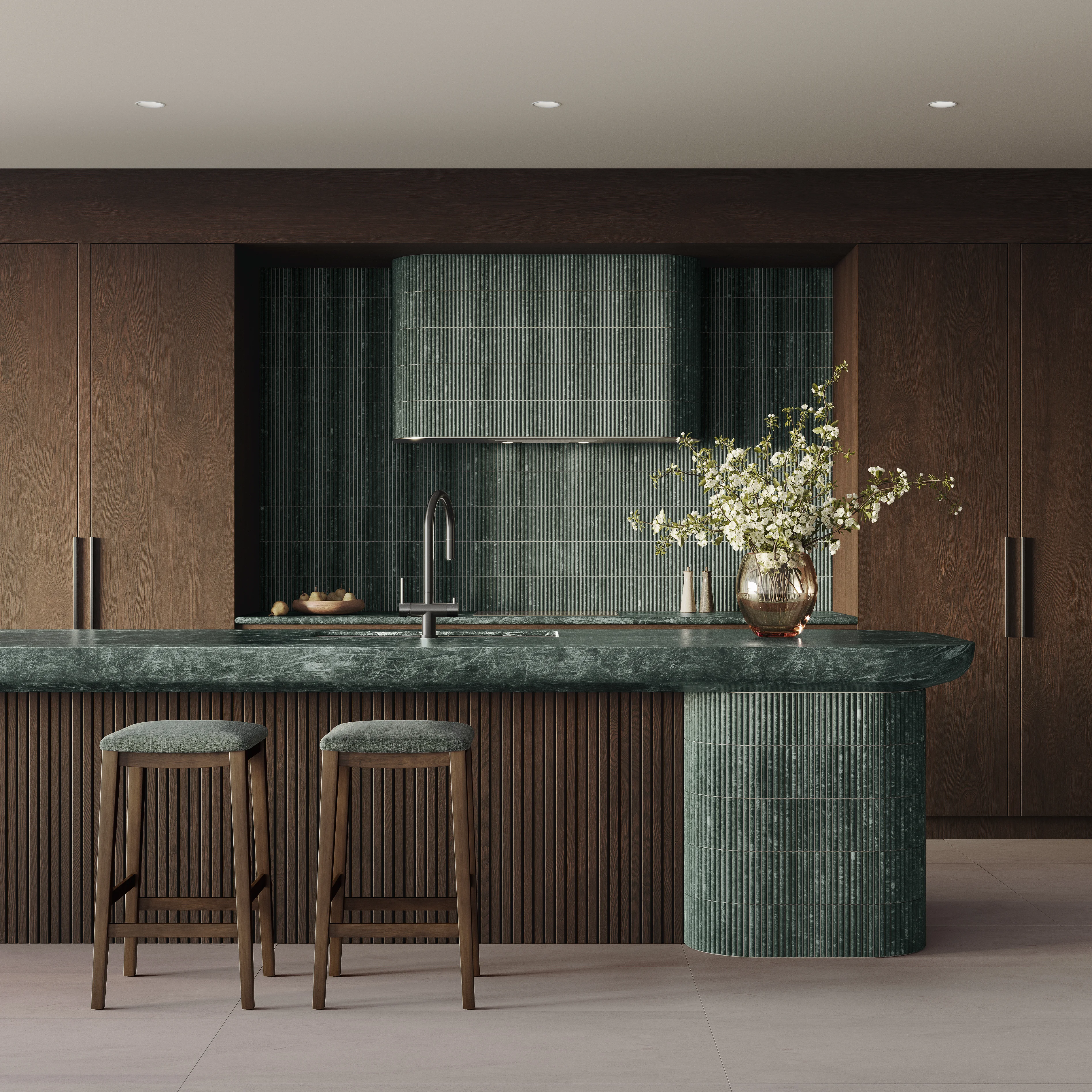 Saroma Rounded Finger Mosaic V1