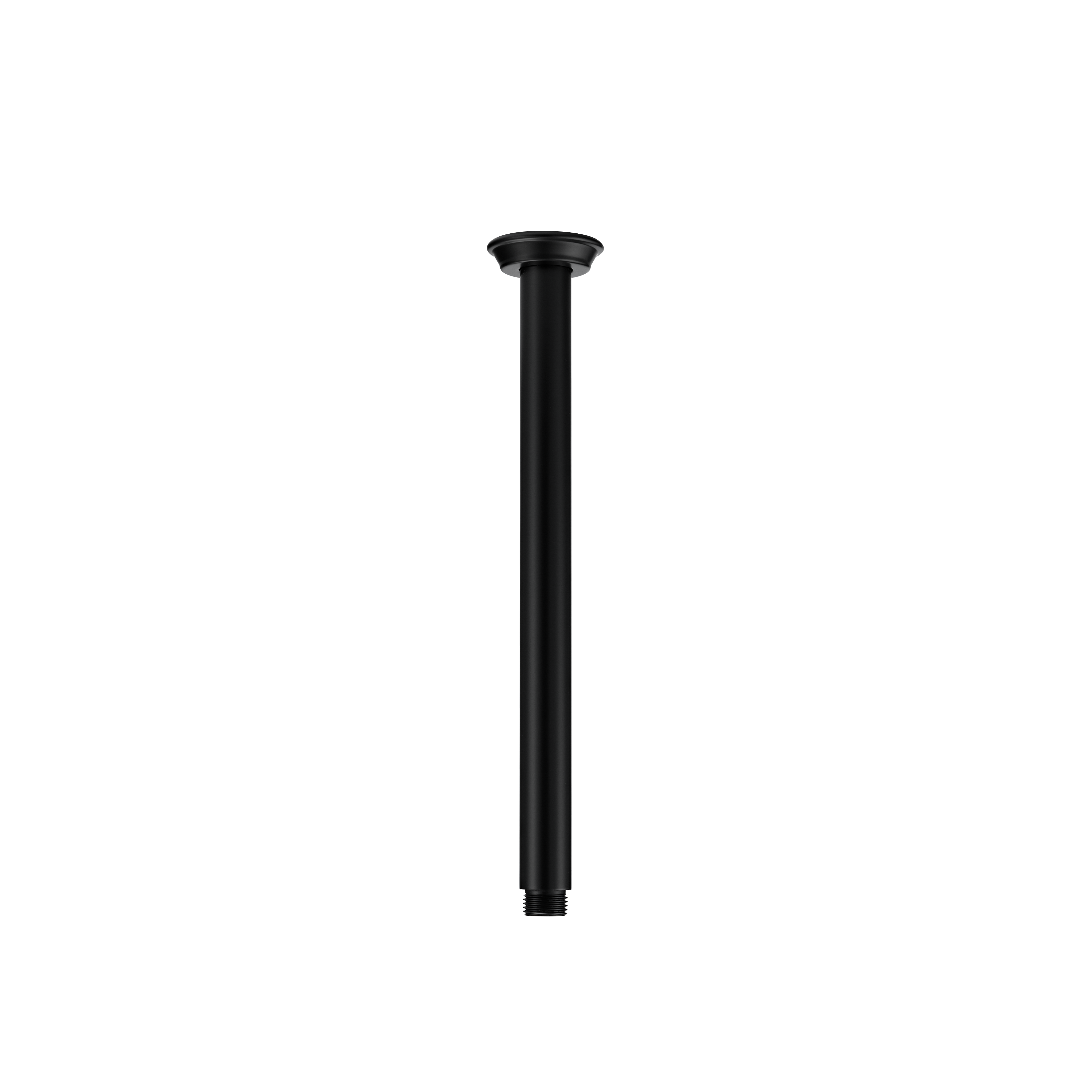 18090-Kingsley-Shower-Dropper-300mm Side Matte-Black-1