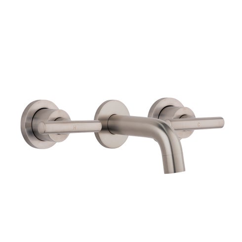 Barre Assembly Taps & Mini Spout Set - Brushed Nickel