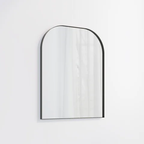 Arch Wall Mirror 600 x 750mm - Antique Slate