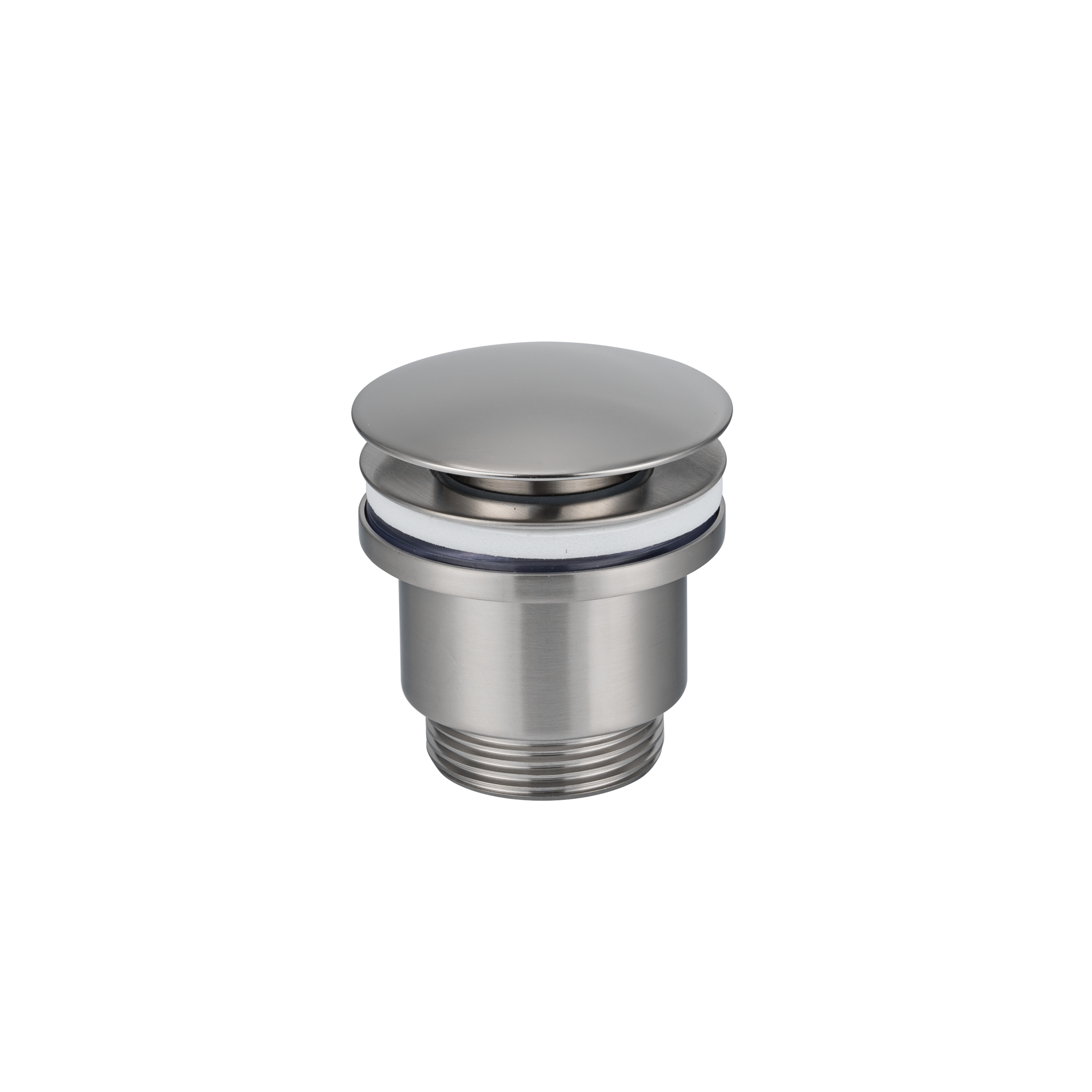 Avi Free-Flowing Basin Waste - Brushed Nickel - UK