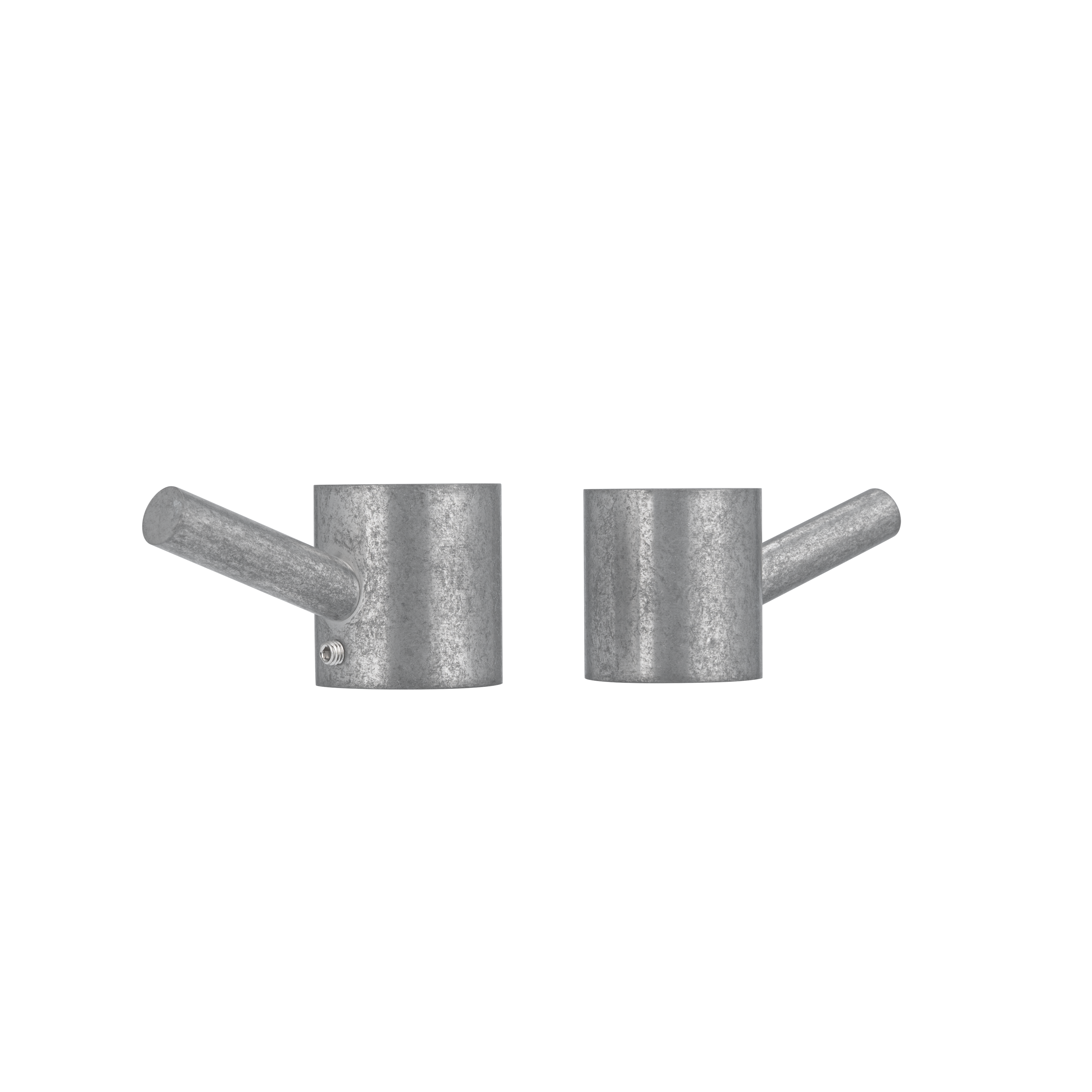 Modi Towel Hook Set - Antique Steel