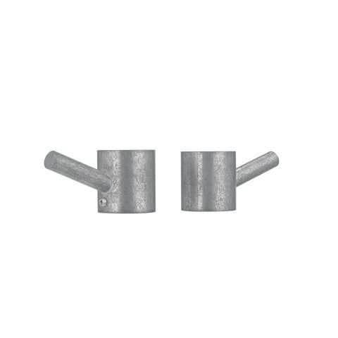 Modi Towel Hook Set - Antique Steel