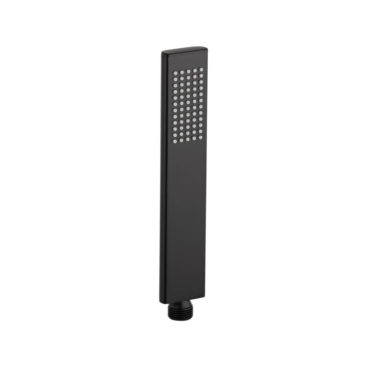 Rounded Rectangle Hand Shower - Matte Black