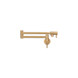 PotFiller TumbledAgedBrass Front