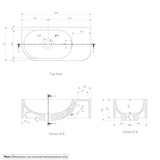 Vesi Wall-Mounted Basin Overflow Gallery Spec