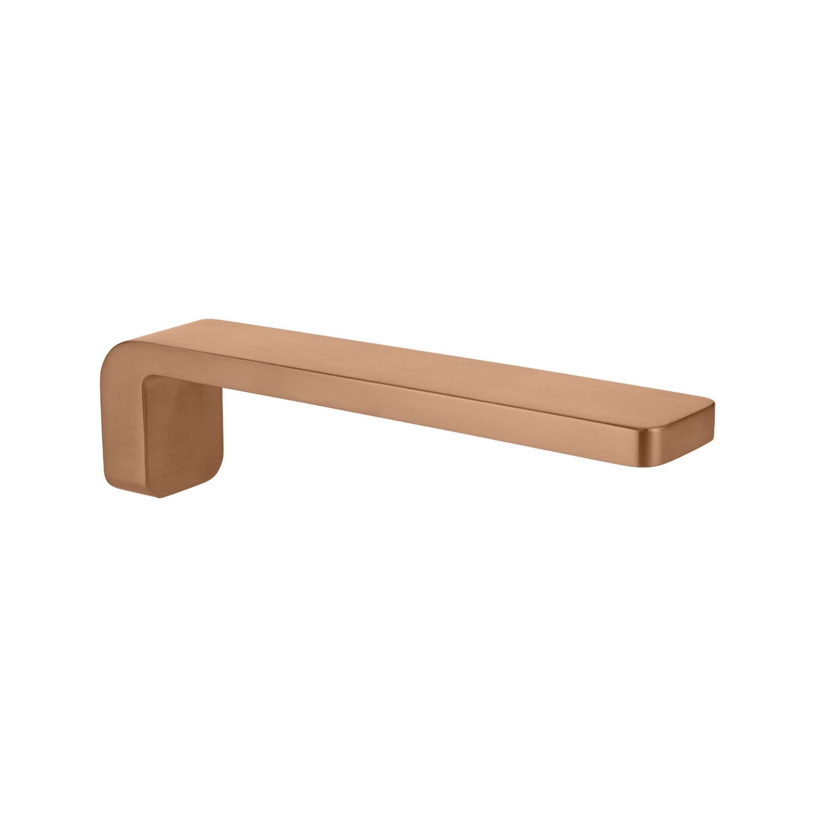 Nesso Wall-Mounted Spout - Brushed Copper