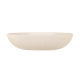 Atelis Oval Concrete Basin Almond 1