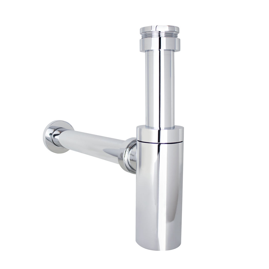Marli Bottle Trap Round - Chrome