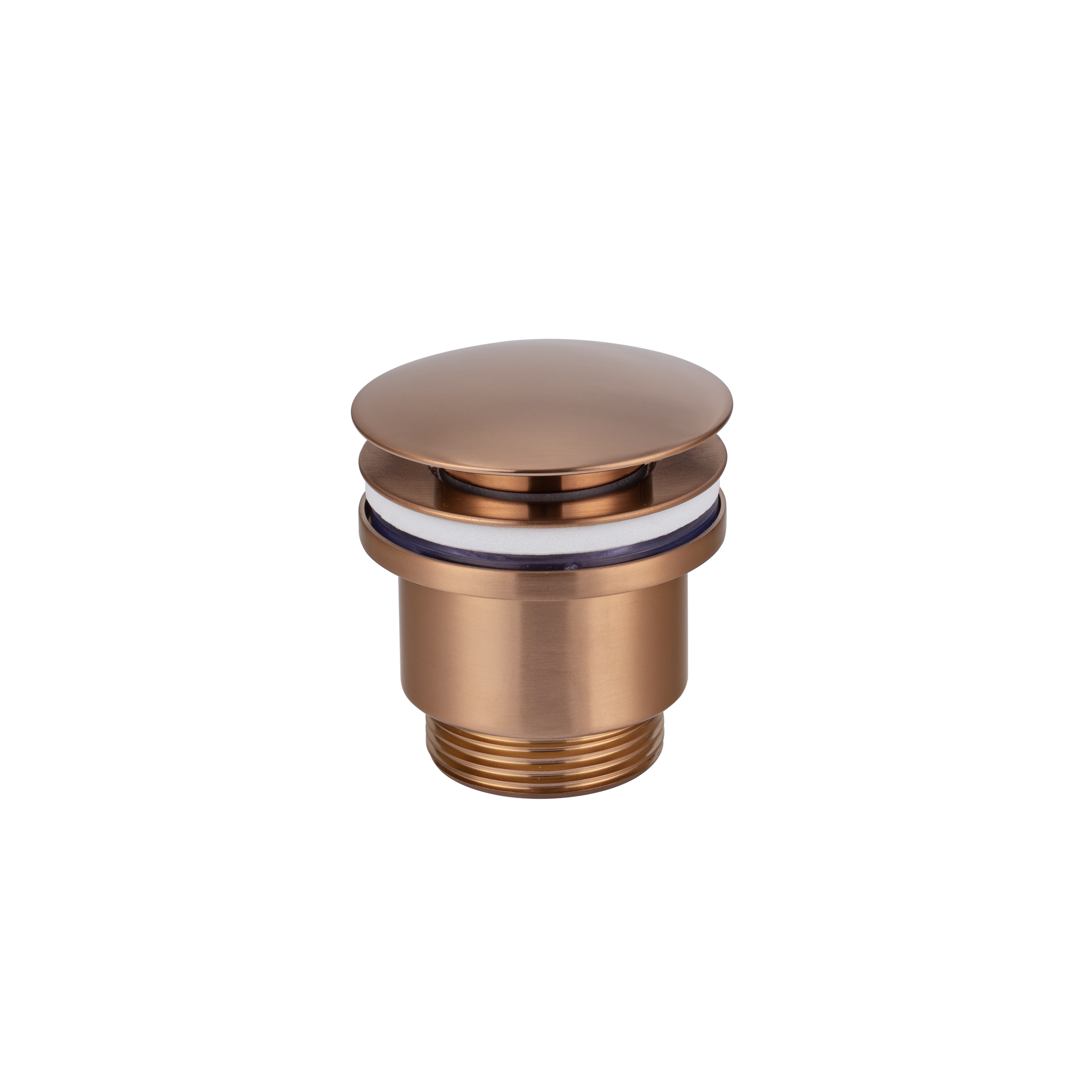Avi Free-Flowing Basin Waste - Brushed Copper - UK