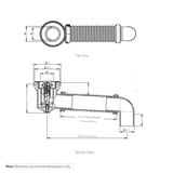 Bath Bend Pop down GAL SPEC-01