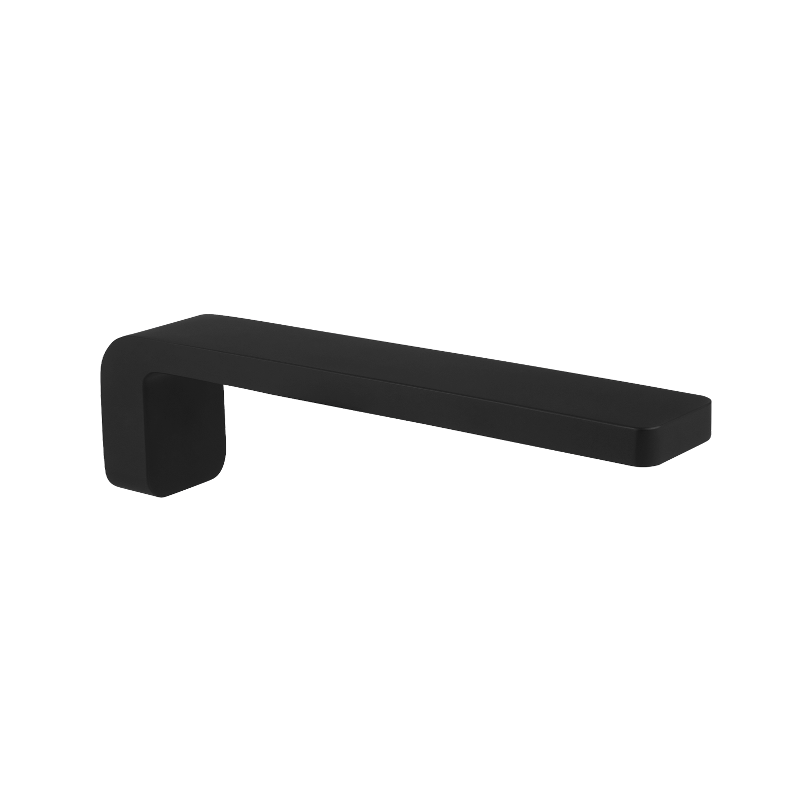 Nesso Wall-Mounted Spout - Matte Black PVD