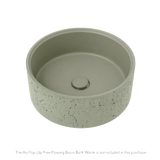 Atelis Concrete Basin Avi Waste Sage Green