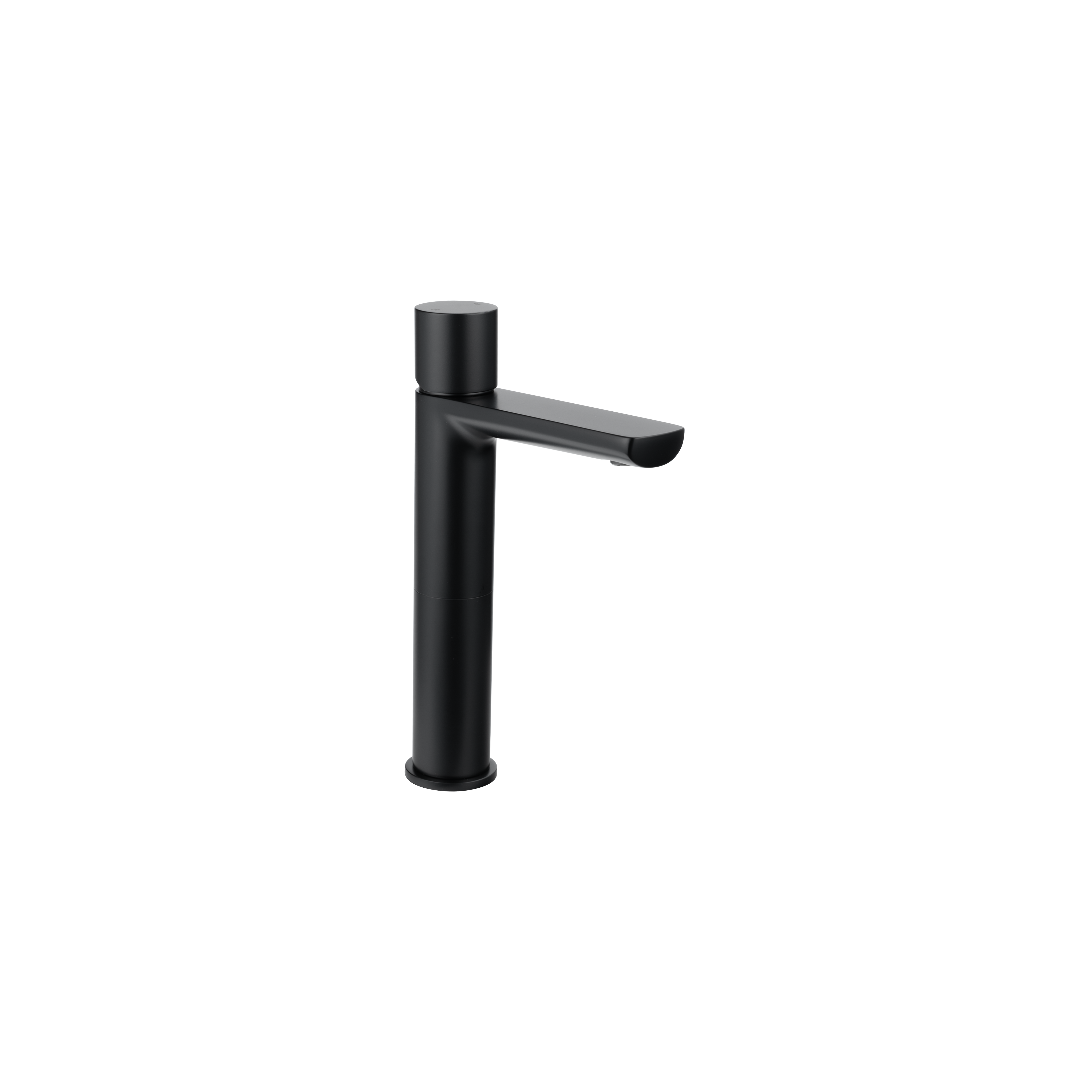 11593LF-Milani-Extended-Basin-Mixer Side Matte-Black-LF