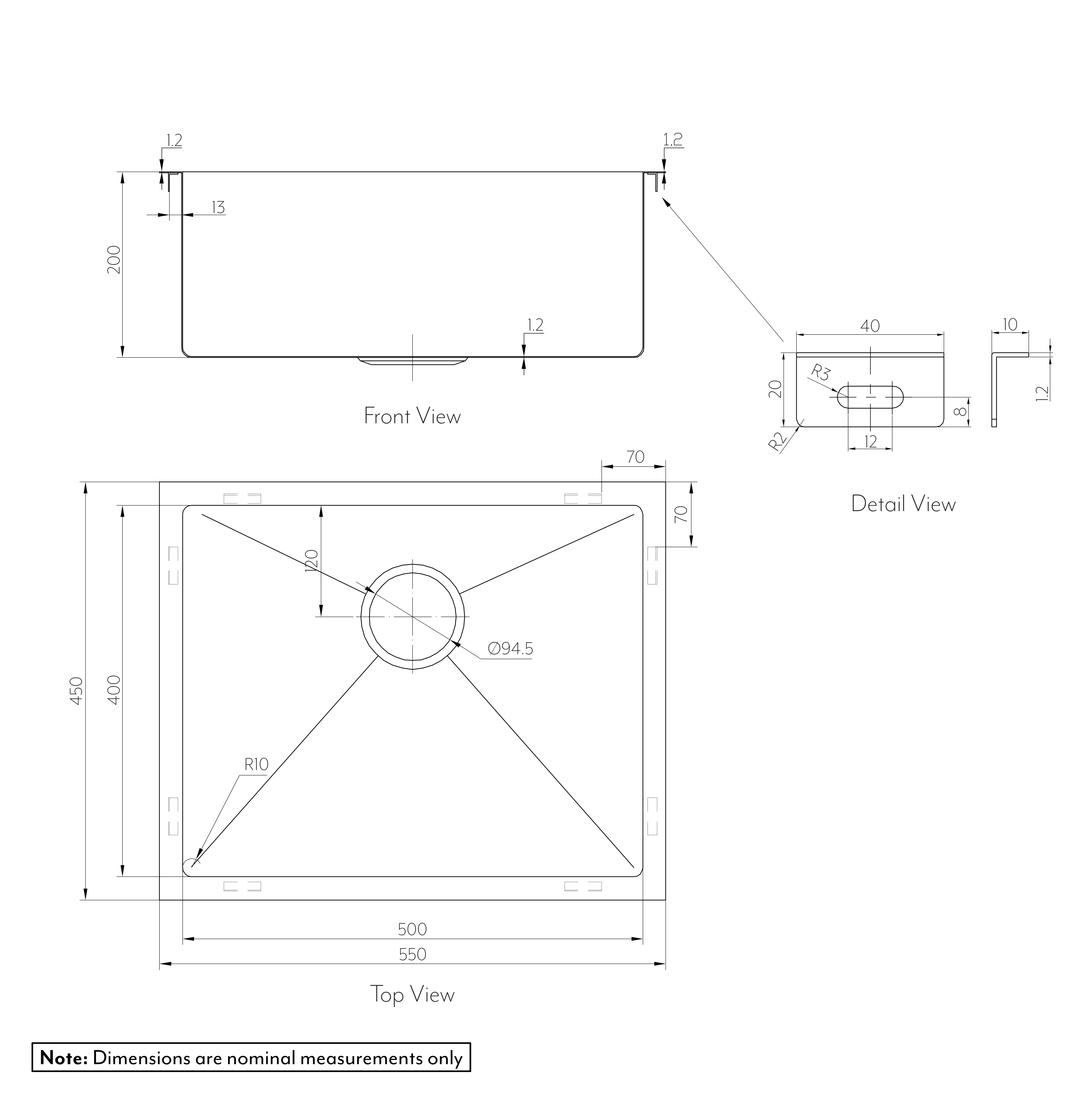 Seba Kitchen Sink SPEC-01