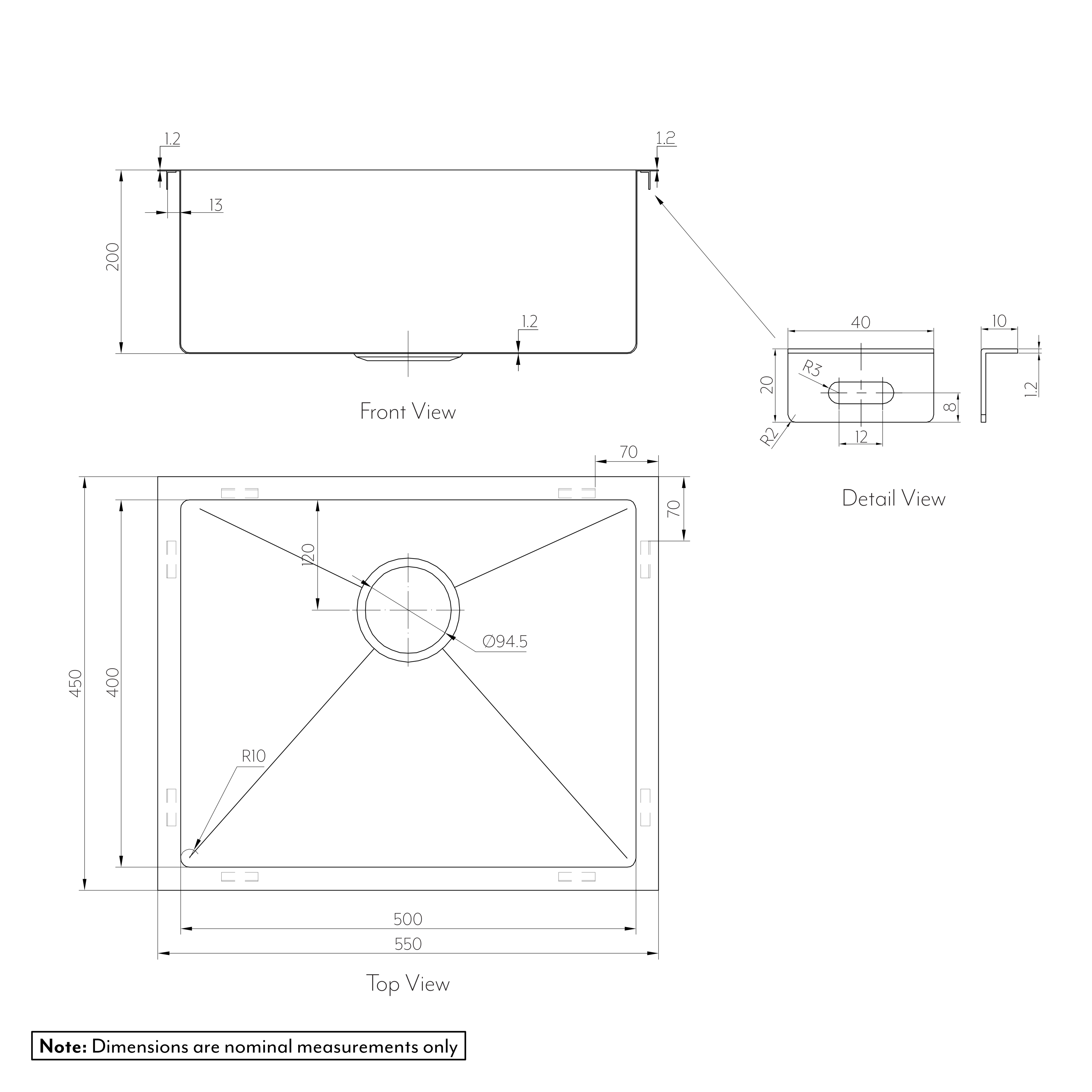 Seba Kitchen Sink SPEC-01