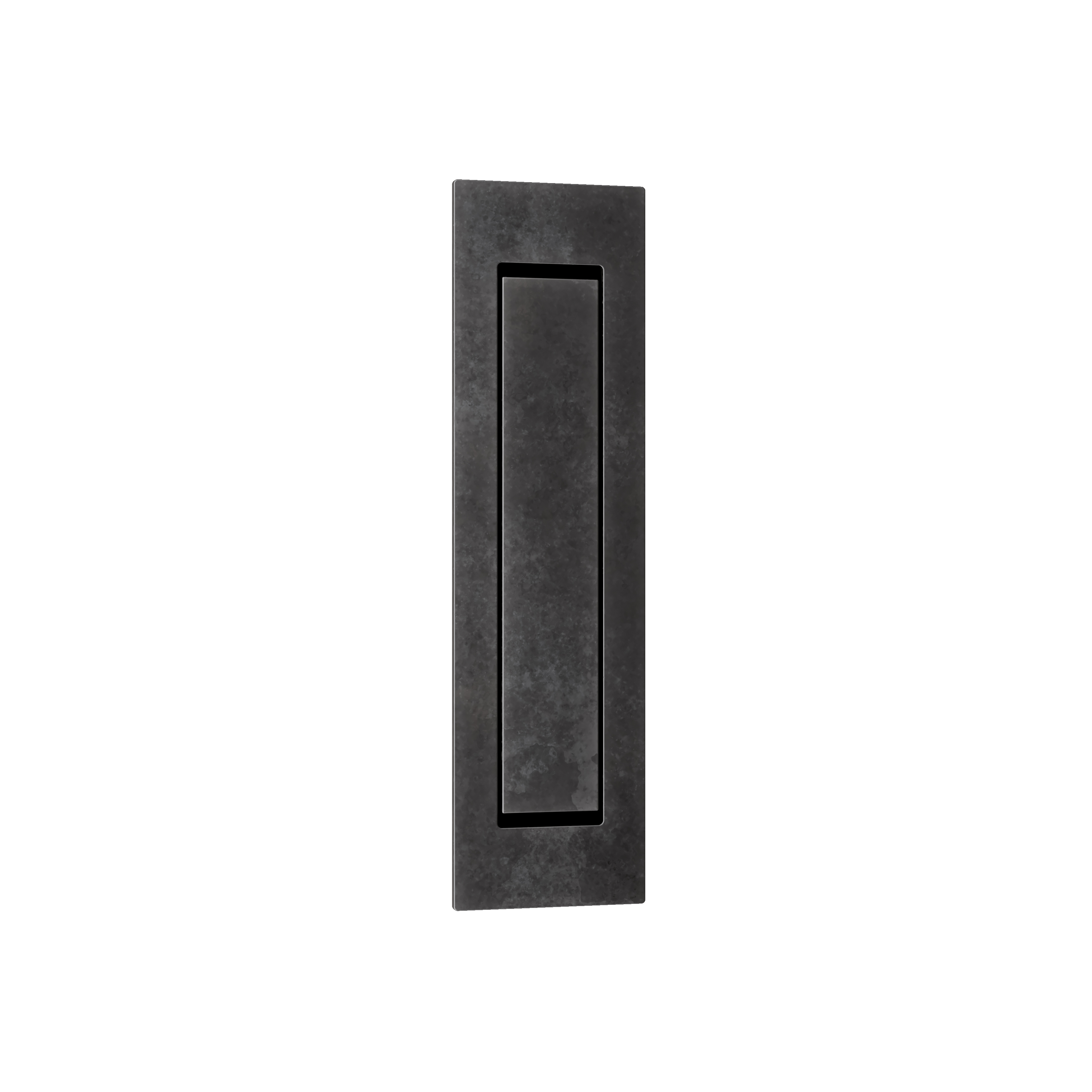 Cavity Slider Edge Pull - Antique Slate
