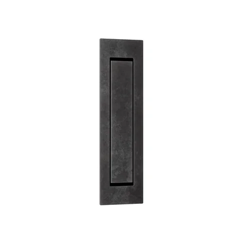 Cavity Slider Edge Pull - Antique Slate