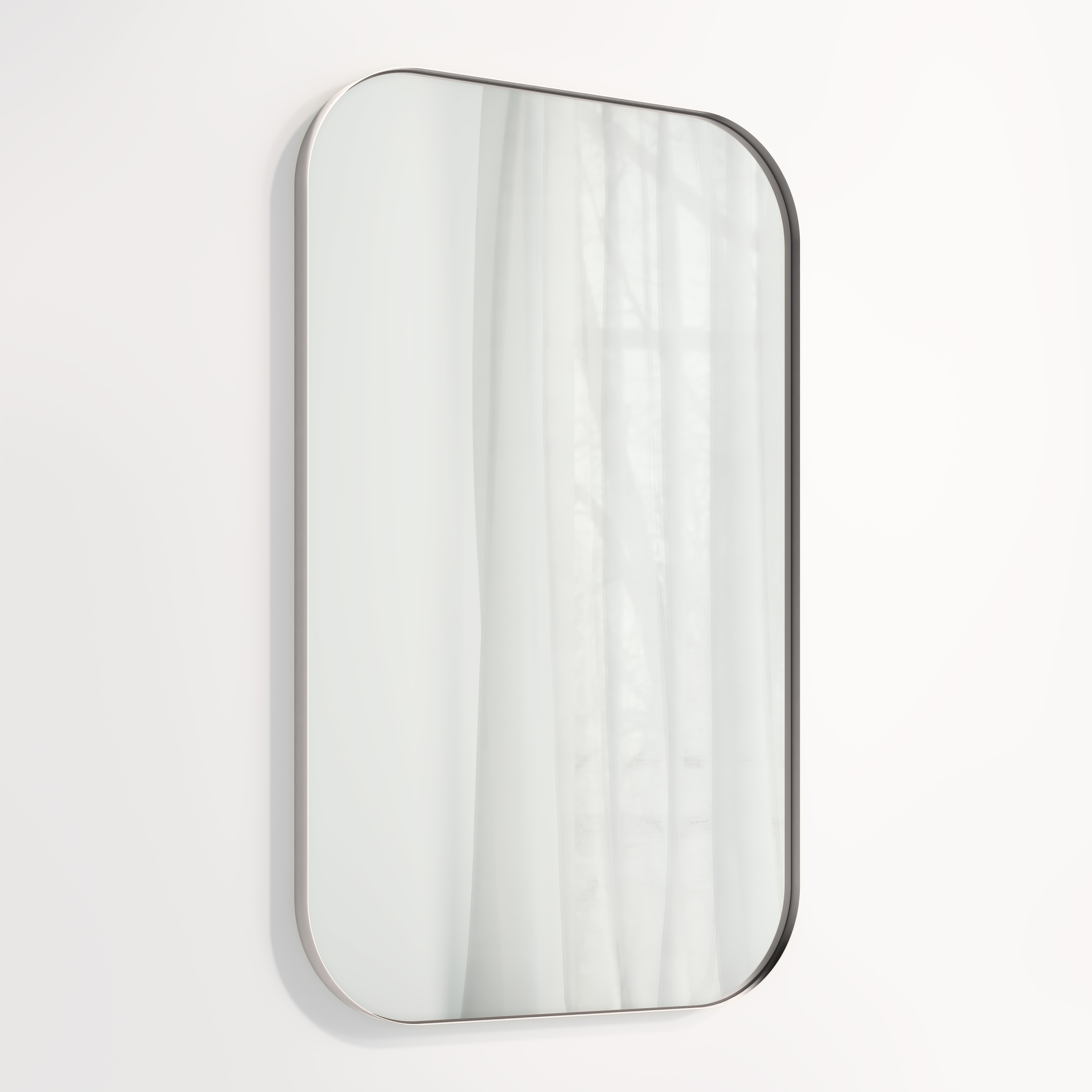 Aliro Mirror 1000 x 625mm - Stainless Steel