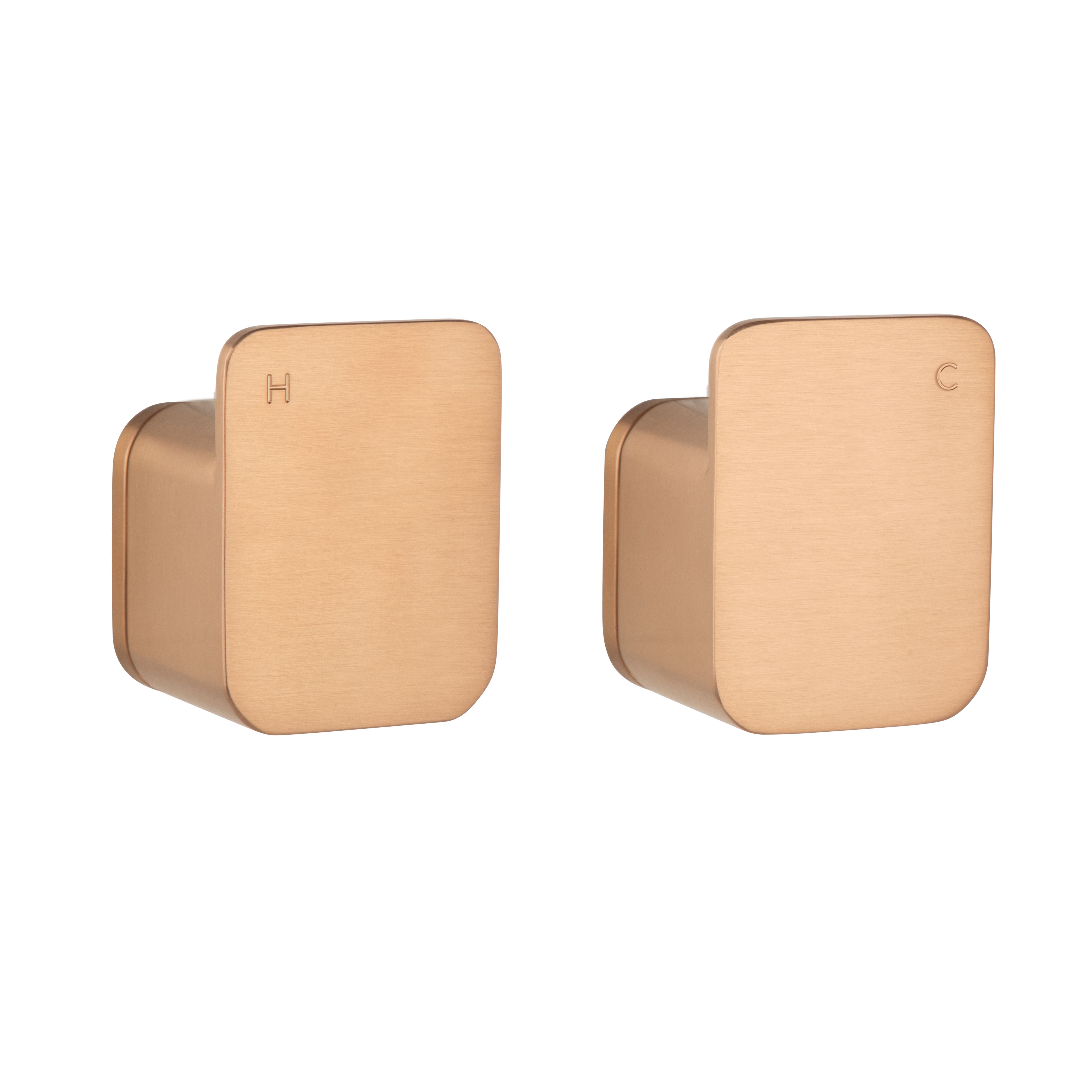 Nesso Assembly Taps - Brushed Copper