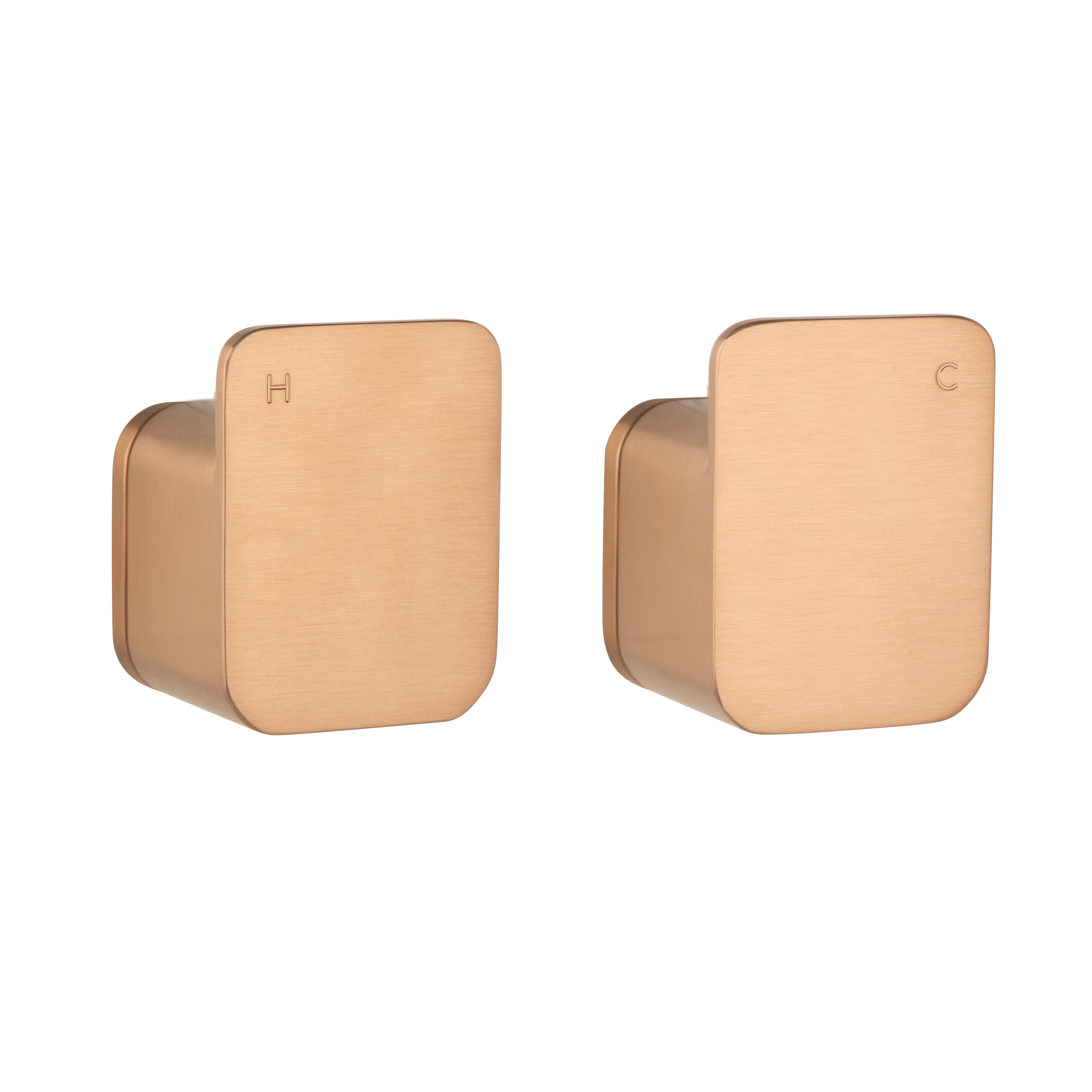 Nesso Assembly Taps Brushed Copper