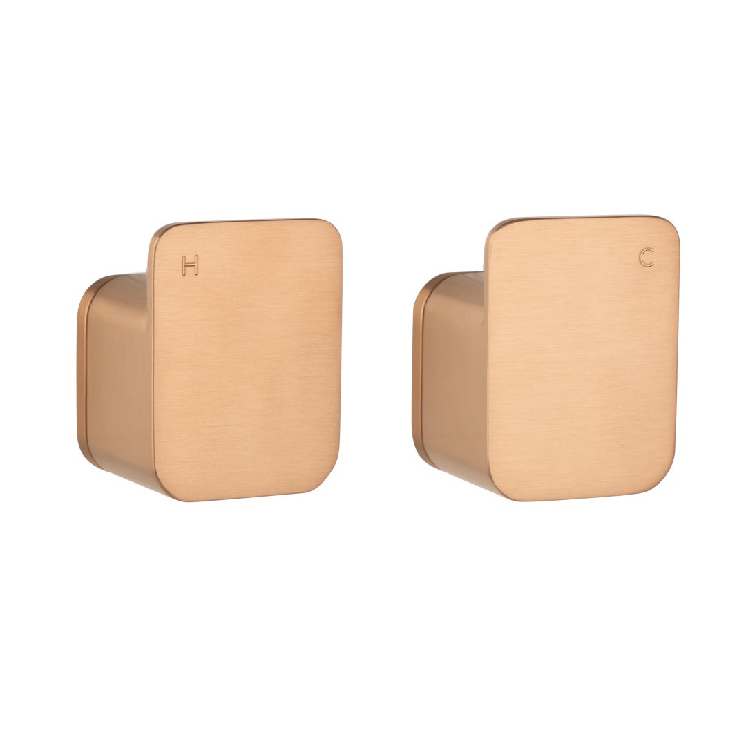 Nesso Assembly Taps - Brushed Copper