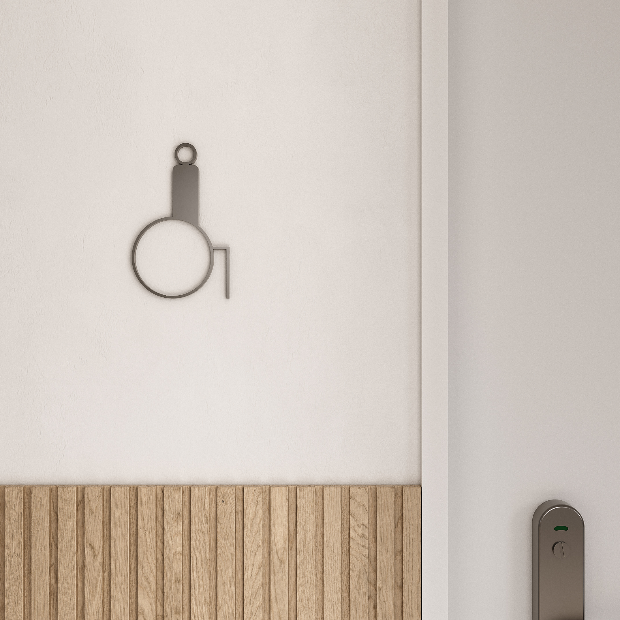 Signage Restroom Accessible GM