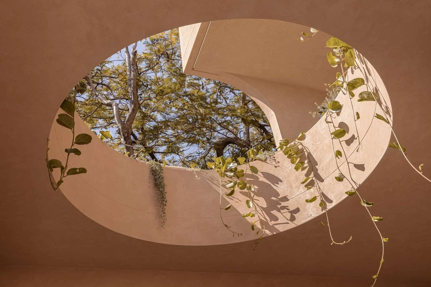 Interior Architecture Open Skylights