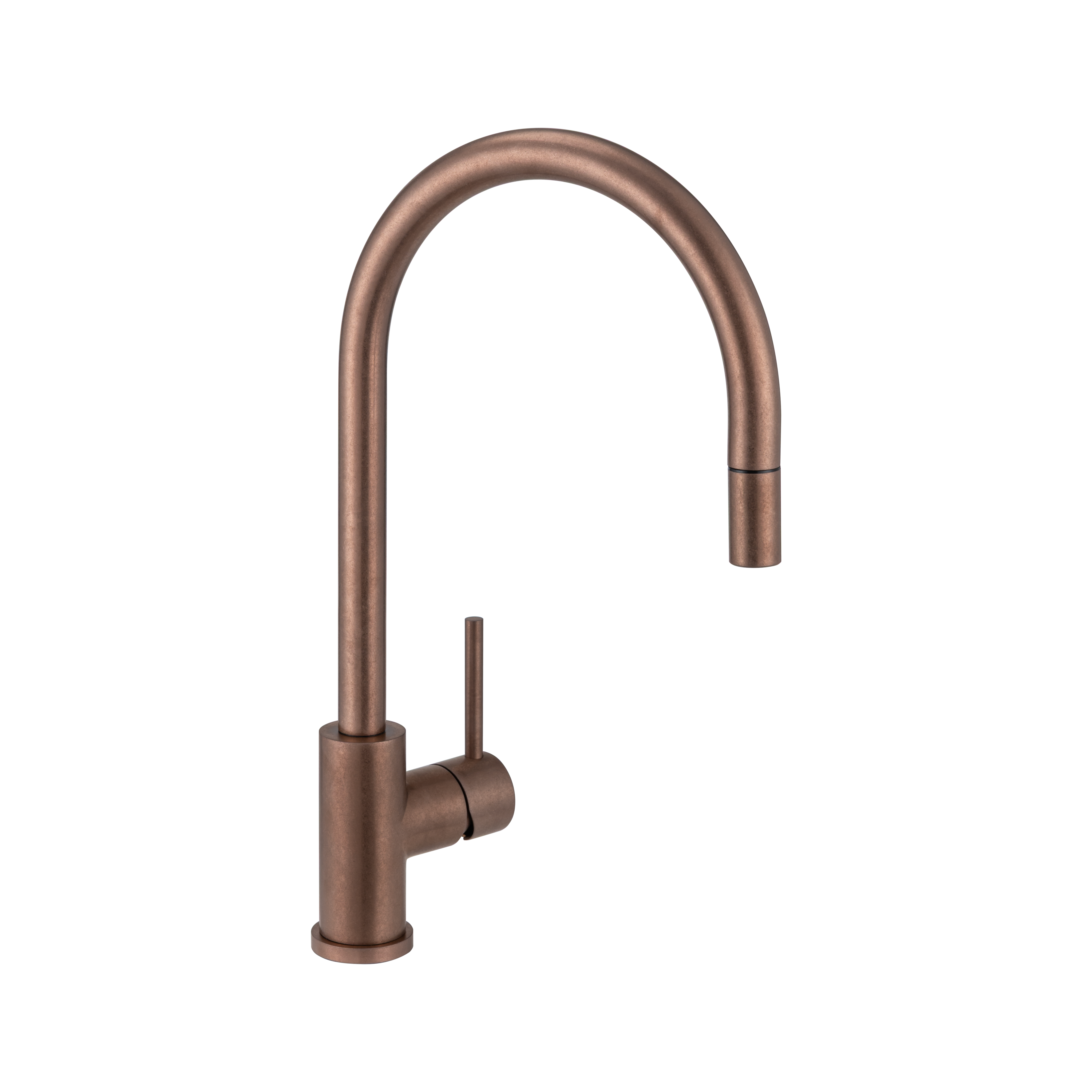 Elysian Commercial Pull-Out Kitchen Mixer - Antique Bronze