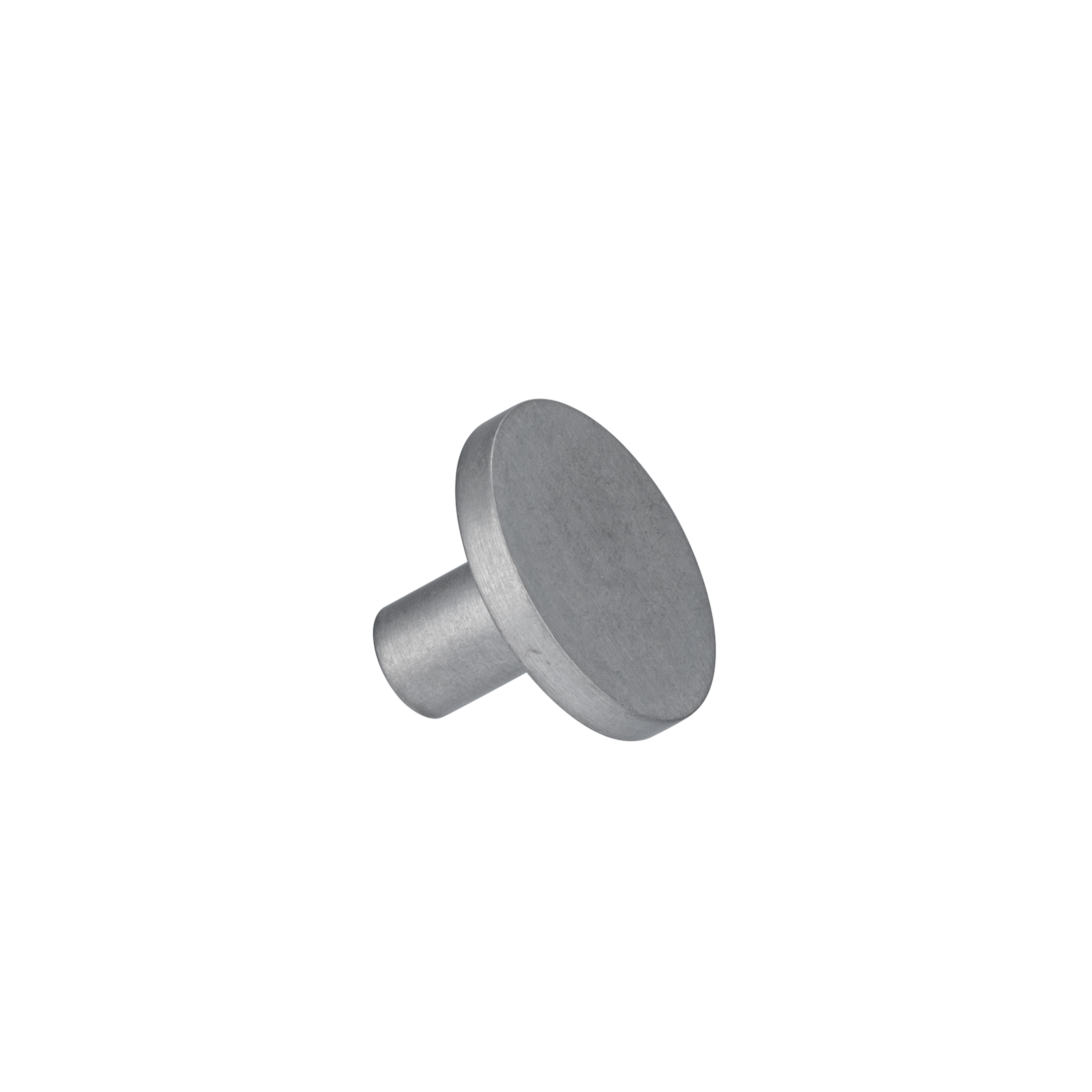 17717%20Elsa%20Cabinetry%20Knob Side Tumbled%20Steel-1