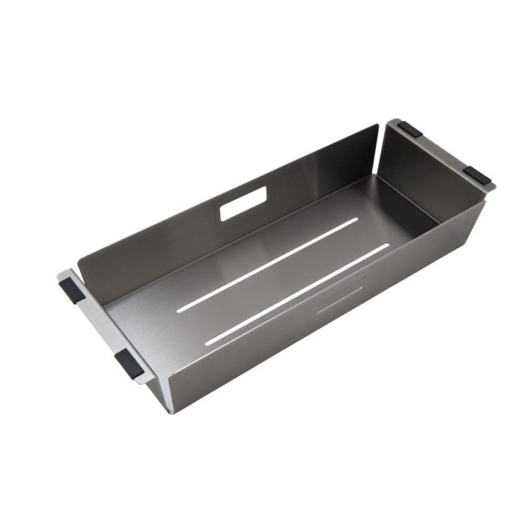 Felicity Kitchen Sink Colander Accessory - Brushed Gunmetal