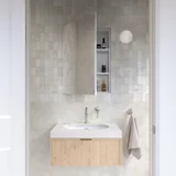 Kingsley Contemporary PowderRoom Chrome web
