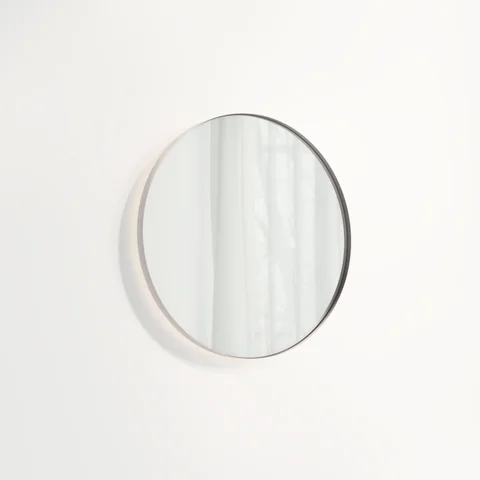 Round LED Mirror 600mm - Stainless Steel