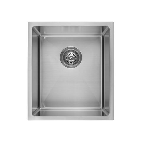 Ohelu Single Kitchen Sink 380mm - Stainless Steel