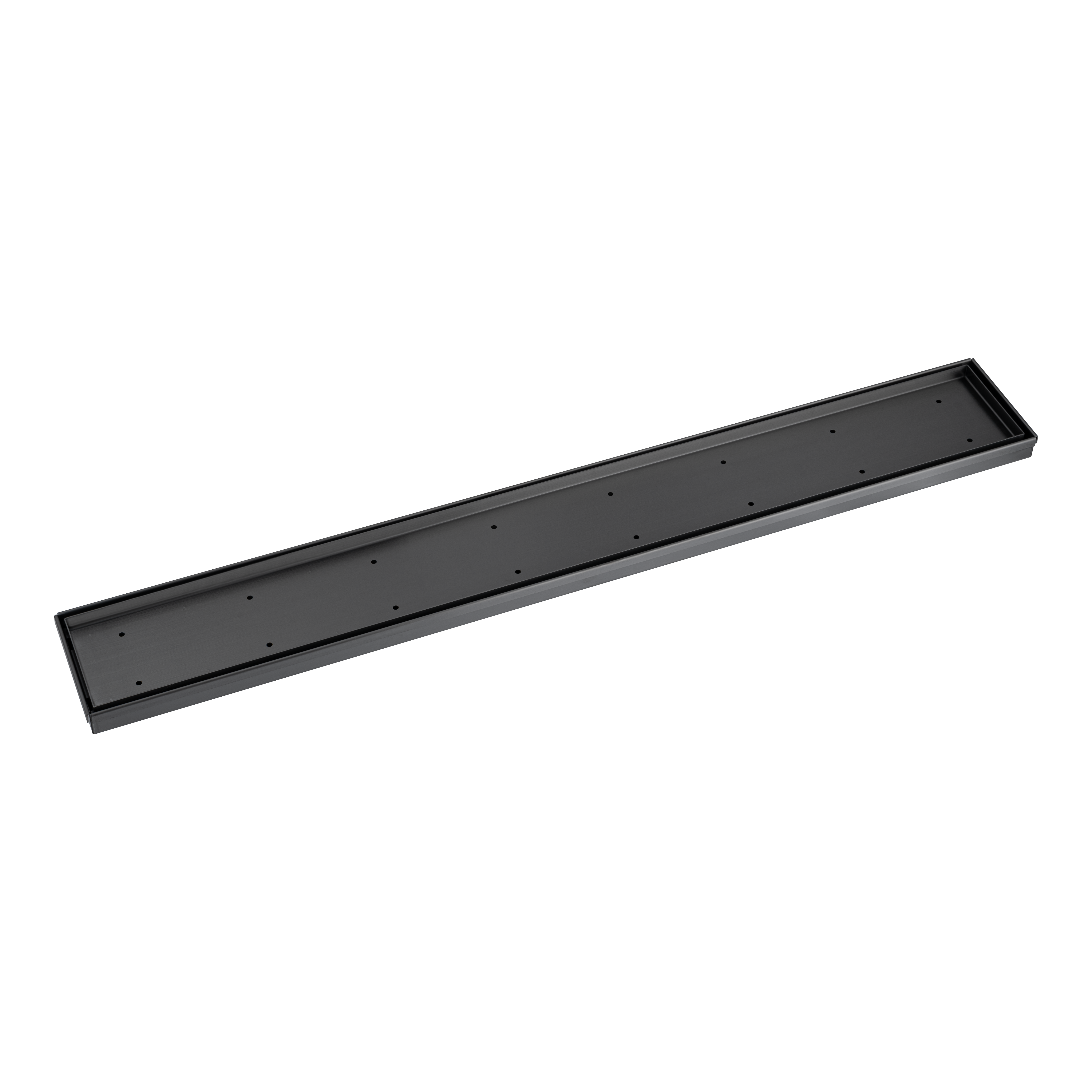 Pixi Tile Insert Shower Channel Waste 900mm - Brushed Gunmetal