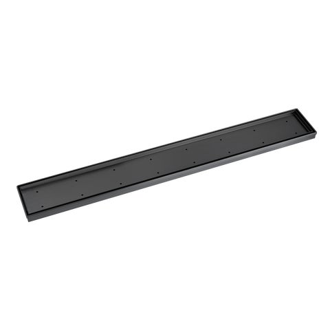 Pixi Tile Insert Shower Channel Waste 900mm - Brushed Gunmetal